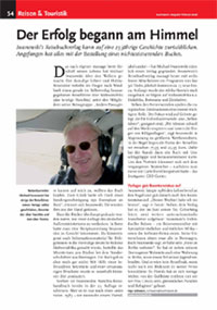 Bericht:DerErfolgbegannamHimmel-buchreport.magazin02/2008