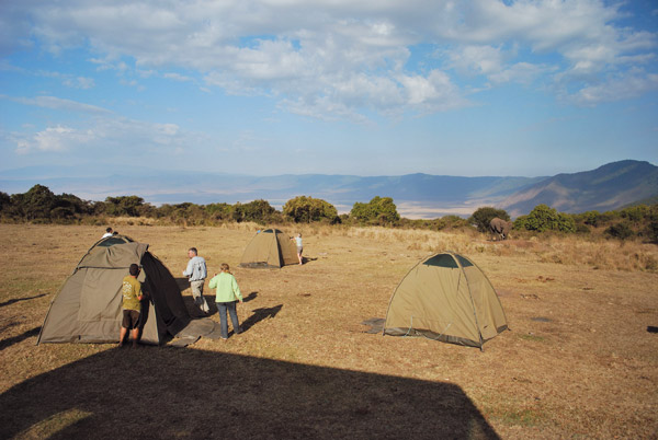 Camping nogorongoro