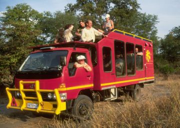Safari Truck in Afrika