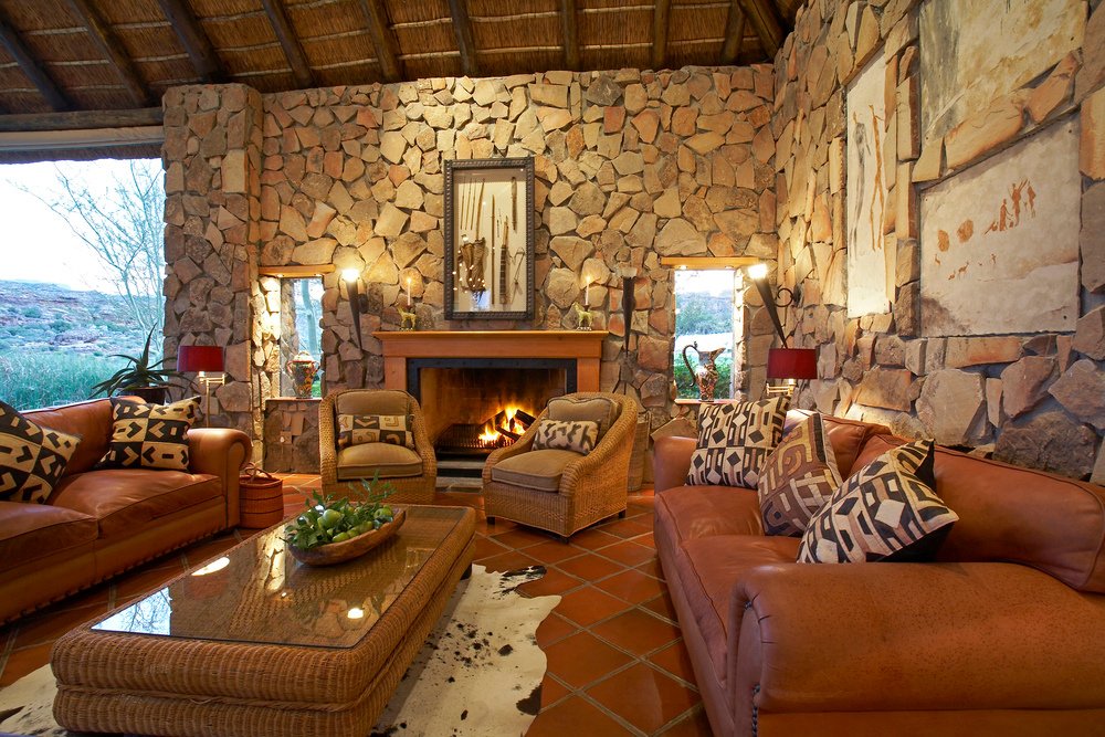Südafrika Cederberge Bushmans Kloof Lounge Iwanowskis Reisen - afrika.de