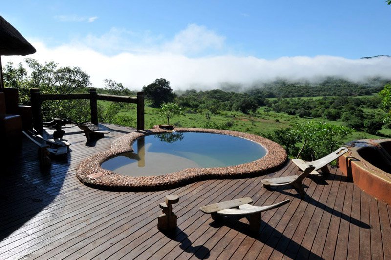 Südafrika Leshiba Wilderness Venda Village Lodge Pool