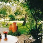 Südafrika Smithfield Pula House Garten Iwanowskis Reisen - afrika.de