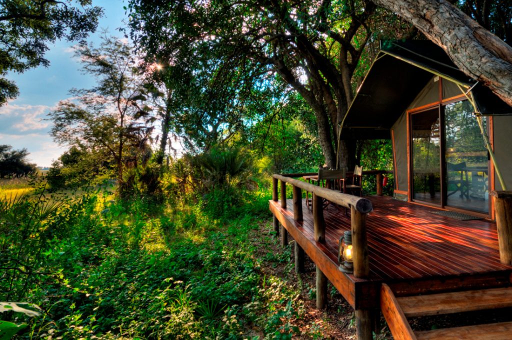 Camp Okavango Zelt