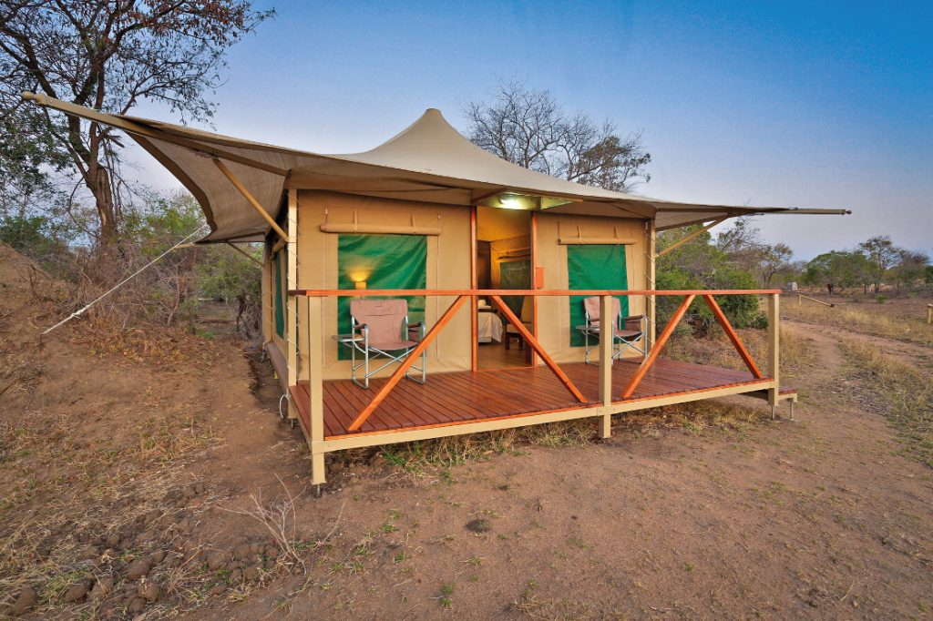 Südafrika Thornybush Private Nature Reserve Tangala Safari Camp Zeltunterkunft Iwanowskis Reisen - afrika.de