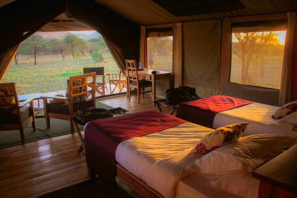 Tansania Serengeti Hippo Trails Camp Zeltunterkunft Iwanowskis Reisen - afrika.de