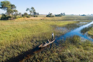 Botswana Okavango Delta Setari Camp Mokorofahrt Iwanowskis Reisen - afrika.de