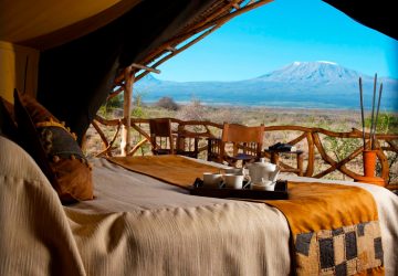 Kenia Amboseli National Park Elerai Camp Safarizelt Iwanowskis Reisen - afrika.de