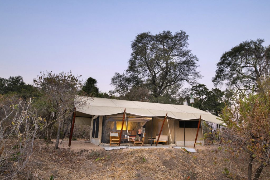 Tansania Ruaha National Park Kwihala Camp Safarizelt Iwanowskis Reisen - afrika.de