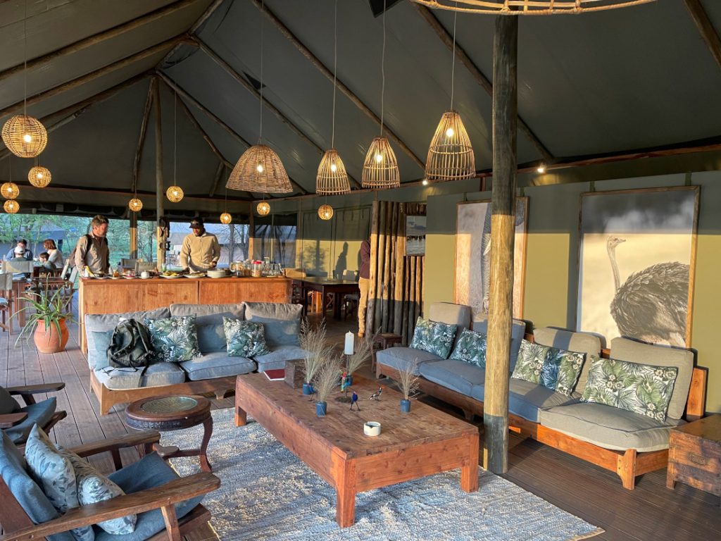 Tansania Serengeti Ronjo Camp Bar Iwanowskis Reisen - afrika.de