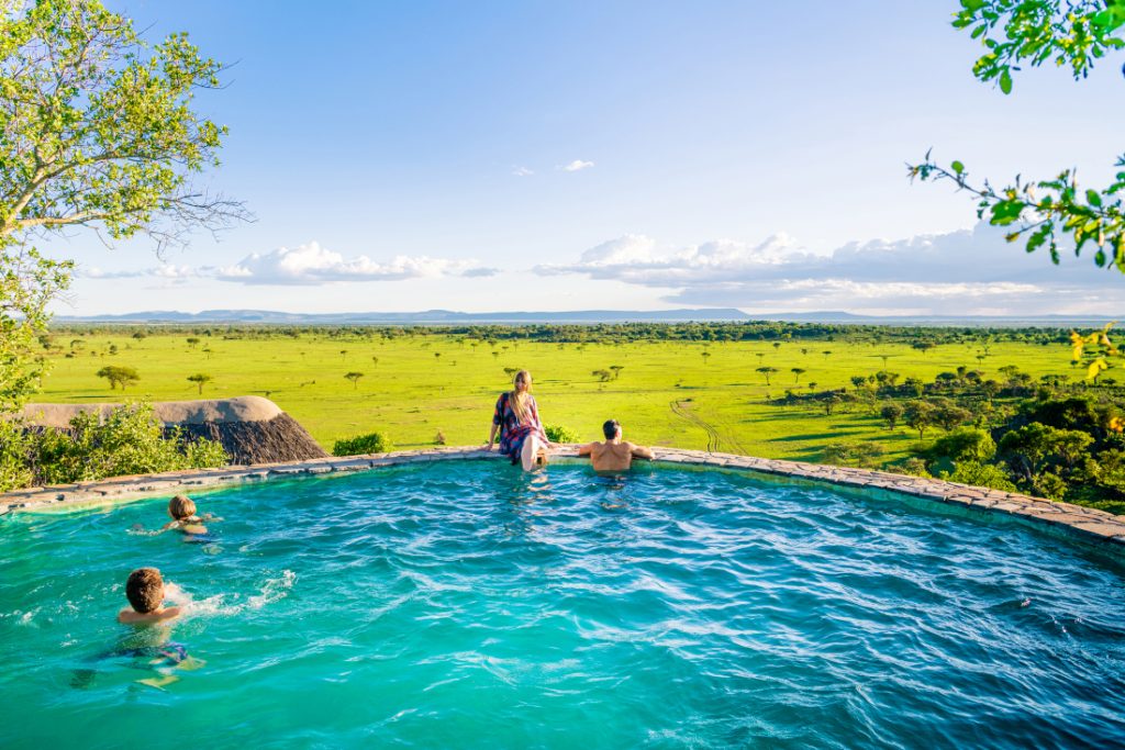 Tansania Serengeti Grumeti Hills Lodge Pool Iwanowskis Reisen - afrika.de