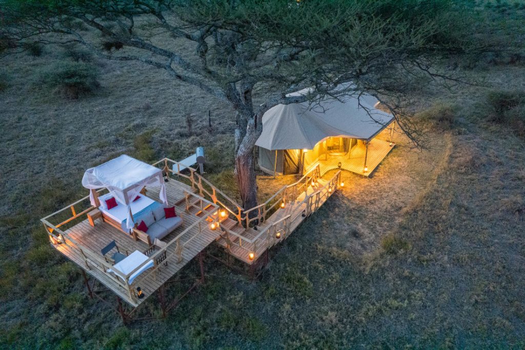 Tansania Serengeti Olmara Camp Zeltunterkunft Iwanowskis Reisen - afrika.de