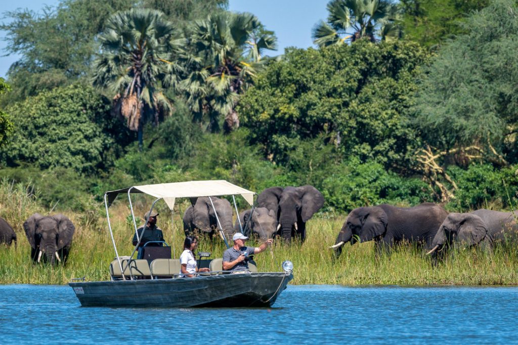 Malawi Liwonde National Park Kuthengo Camp Bootsfahrt Iwanowskis Reisen - afrika.de