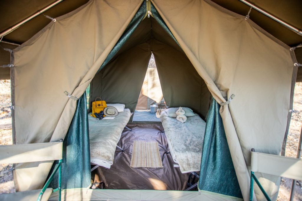 Botswana Bushways Premiumzelt Camping Iwanowskis Reisen - afrika.de