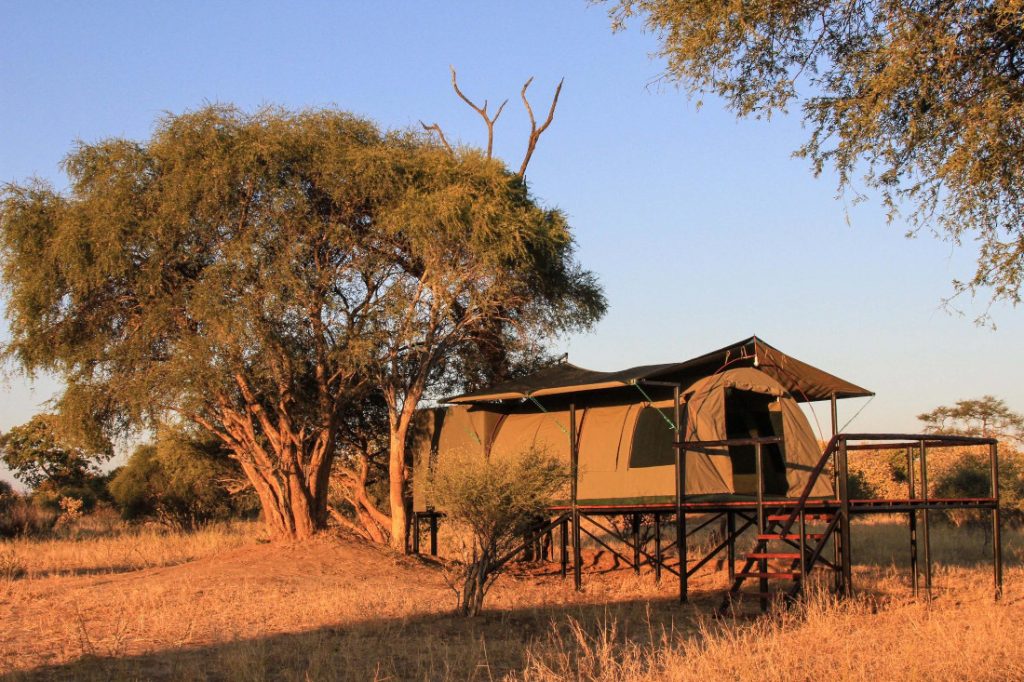 Simbabwe Hwange National Park Jozibanini Camp Safarizelt Iwanowskis Reisen - afrika.de
