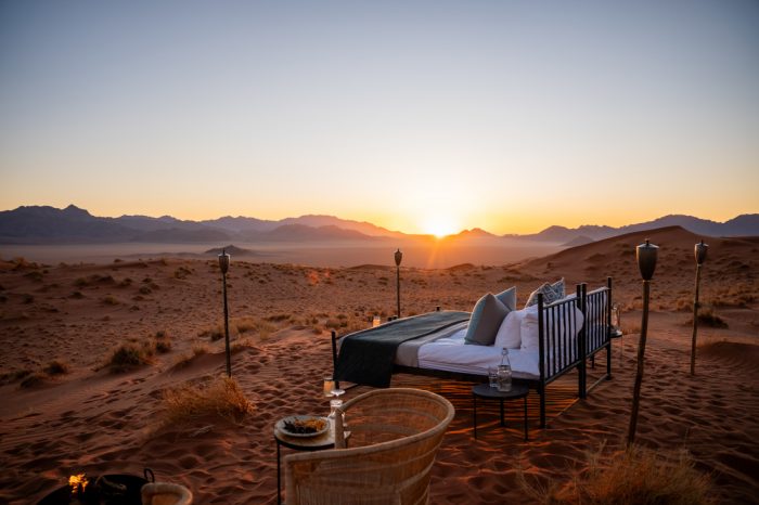 Namibia NamibRand Nature Reserve Wolwedans Dune Camp Desert Sleepout Iwanowskis Reisen - afrika.de