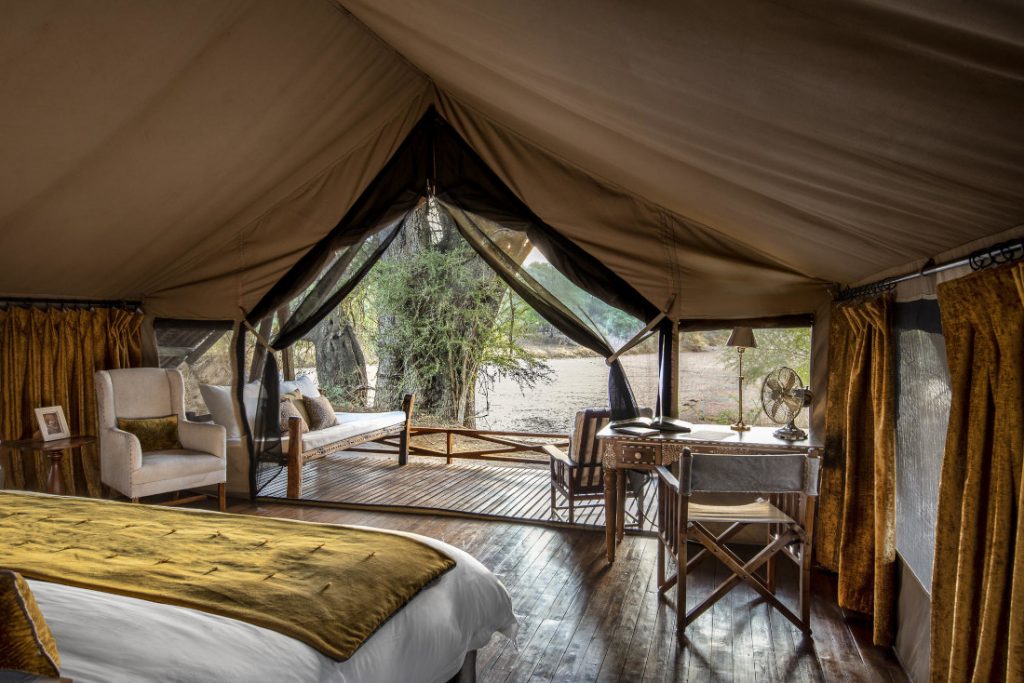 Tansania Ruaha National Park Laba Jongomero Camp Zeltunterkunft Iwanowskis Reisen - afrika.de