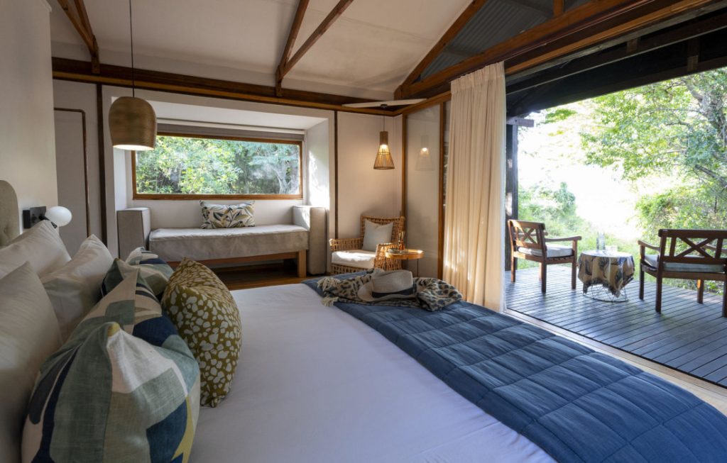 Südafrika iSimangaliso Wetlands Makakatana Bay Lodge Zimmer Iwanowskis Reisen - afrika.de