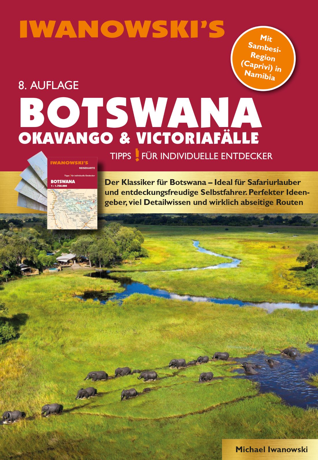 Iwanowski Botswana Reiseführer 8. Auflage 2026