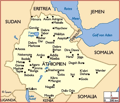 Äthiopien Reisen