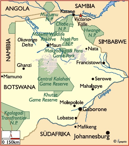 Botswana Reisen
