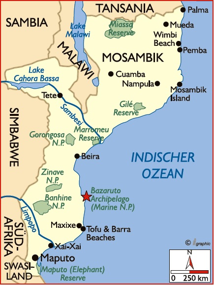 Mosambik Reisen