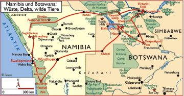 namibia reisen safaris rundreise