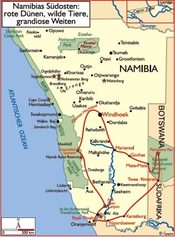 namibia reisen