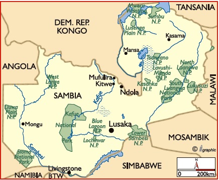 Sambia Reisen